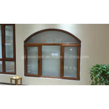 Luxury Solid Wood Frame Glass Window/Wood Window/Larch Wood Window